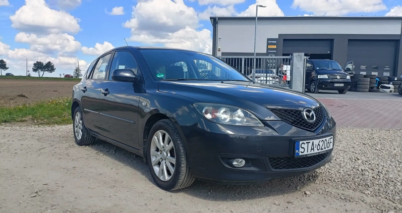 Mazda 3 cena 13900 przebieg: 196000, rok produkcji 2007 z Parczew małe 106